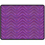 Grunge Chevron Style Fleece Blanket (Medium)  60 x50  Blanket Front