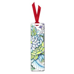 Peaceful Flower Garden 1 Small Book Mark by Zandiepants