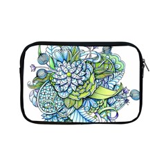 Peaceful Flower Garden 1 Apple Ipad Mini Zipper Case by Zandiepants