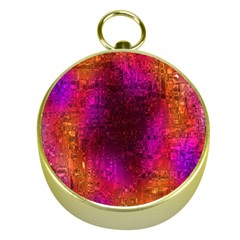 Purple Orange Pink Colorful Gold Compasses by yoursparklingshop