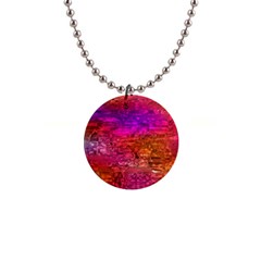 Purple Orange Pink Colorful Art Button Necklaces by yoursparklingshop