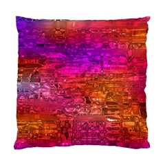 Purple Orange Pink Colorful Art Standard Cushion Case (one Side) by yoursparklingshop