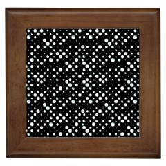 Galaxy Dots Framed Tiles by dflcprints