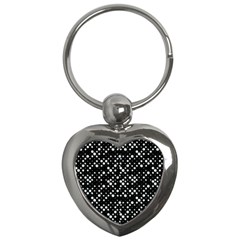 Galaxy Dots Key Chains (heart)  by dflcprints