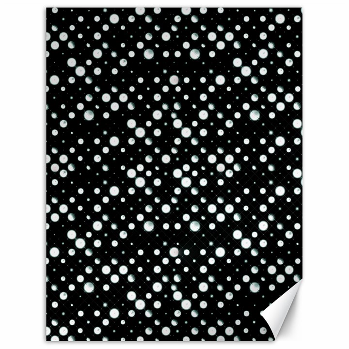 Galaxy Dots Canvas 18  x 24  