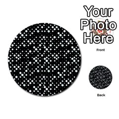 Galaxy Dots Multi-purpose Cards (round)  by dflcprints