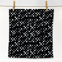 Galaxy Dots Face Towel by dflcprints