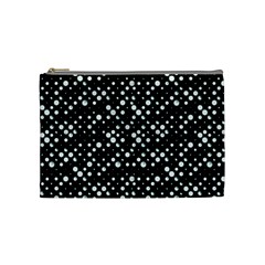 Galaxy Dots Cosmetic Bag (medium)  by dflcprints