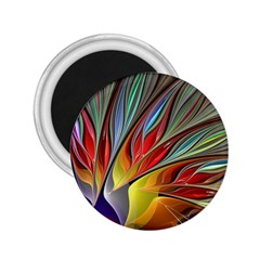 Fractal Bird Of Paradise 2 25  Magnet by WolfepawFractals