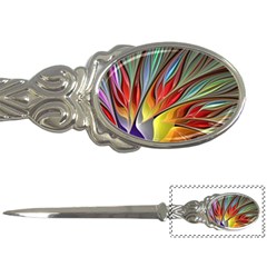 Fractal Bird Of Paradise Letter Opener by WolfepawFractals