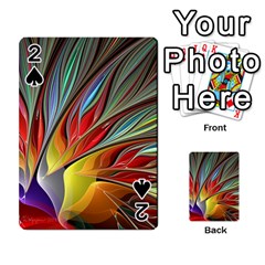 Fractal Bird Of Paradise Playing Cards 54 Designs