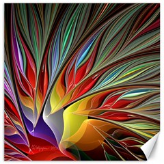 Fractal Bird Of Paradise Canvas 12  X 12  by WolfepawFractals