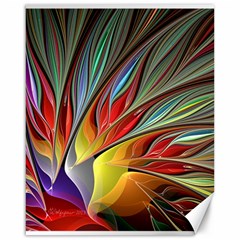 Fractal Bird Of Paradise Canvas 16  X 20  by WolfepawFractals