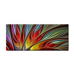 Fractal Bird Of Paradise Hand Towel by WolfepawFractals