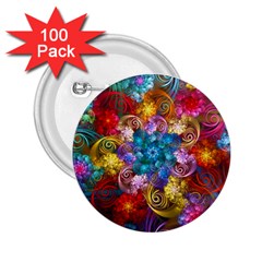 Spirals And Curlicues 2 25  Buttons (100 Pack) 