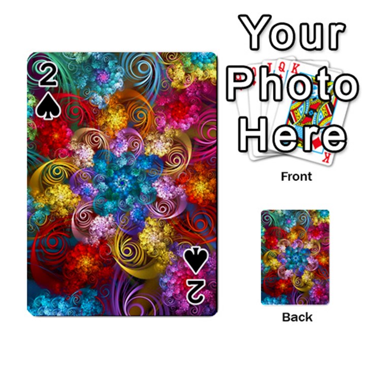 Spirals And Curlicues Playing Cards 54 Designs 