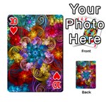 Spirals And Curlicues Playing Cards 54 Designs  Front - Heart10