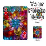 Spirals And Curlicues Playing Cards 54 Designs  Front - HeartJ