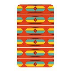 Shapes In Retro Colors Pattern                        			memory Card Reader (rectangular) by LalyLauraFLM