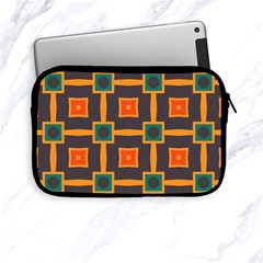 Connected Shapes In Retro Colors                         			apple Ipad Mini Zipper Case by LalyLauraFLM