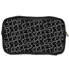 Geometric Grunge Pattern Toiletries Bags 2-side by dflcprints