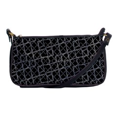 Geometric Grunge Pattern Shoulder Clutch Bags by dflcprints