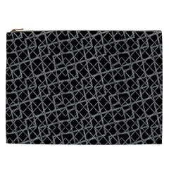 Geometric Grunge Pattern Cosmetic Bag (xxl)  by dflcprints