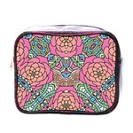 Petals, Carnival, Bold Flower Design Mini Toiletries Bag (One Side) Front