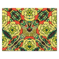 Petals, Retro Yellow, Bold Flower Design Jigsaw Puzzle (rectangular) by Zandiepants