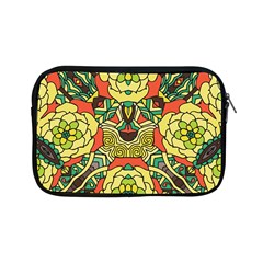 Petals, Retro Yellow, Bold Flower Design Apple Ipad Mini Zipper Case by Zandiepants