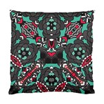 Petals in Dark & Pink, Bold Flower Design Standard Cushion Case (One Side) Front