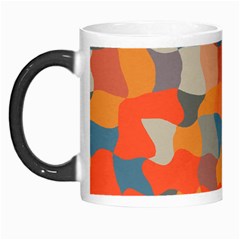 Retro Colors Distorted Shapes                           Morph Mug by LalyLauraFLM