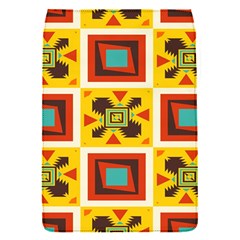 Retro Colors Squares Pattern                            			removable Flap Cover (s) by LalyLauraFLM