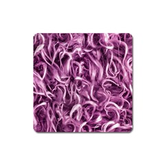 Textured Abstract Print Square Magnet by dflcprints