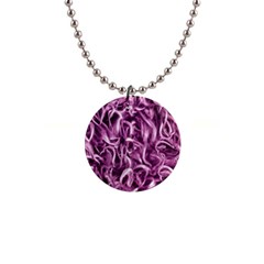 Textured Abstract Print Button Necklaces by dflcprints