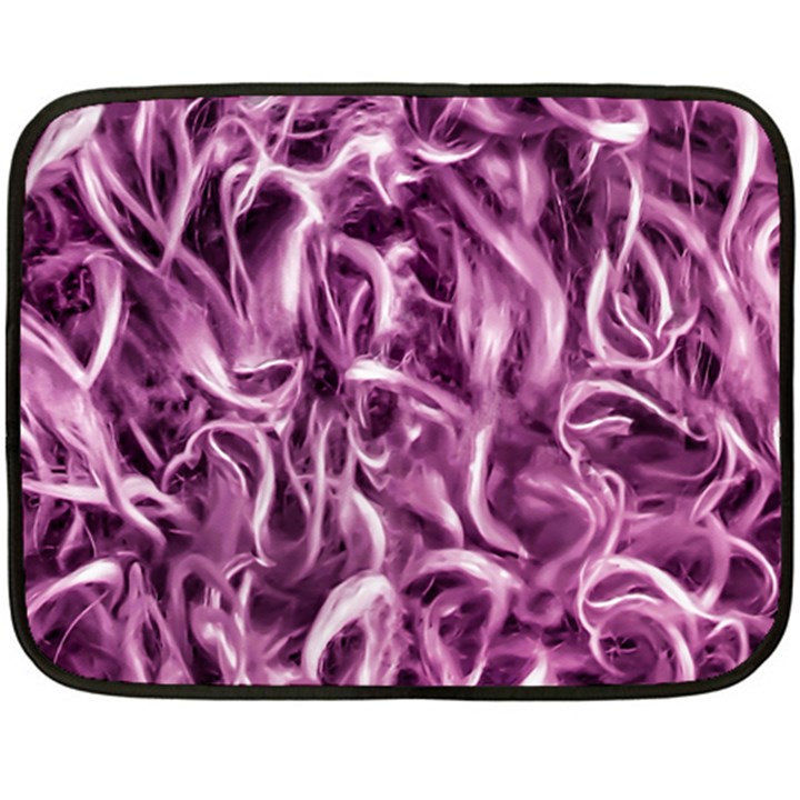 Textured Abstract Print Fleece Blanket (Mini)