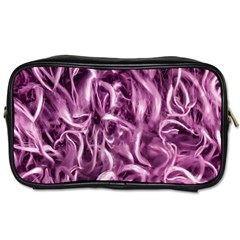 Textured Abstract Print Toiletries Bags by dflcprints