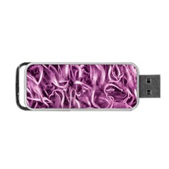 Textured Abstract Print Portable Usb Flash (one Side) by dflcprints