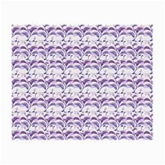 Floral Stripes Pattern Small Glasses Cloth by dflcprints