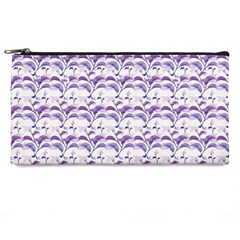 Floral Stripes Pattern Pencil Cases by dflcprints