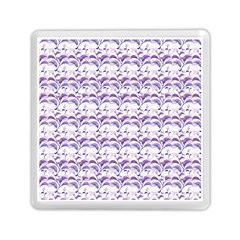 Floral Stripes Pattern Memory Card Reader (square)  by dflcprints