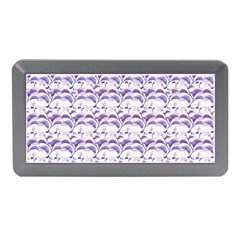 Floral Stripes Pattern Memory Card Reader (mini)