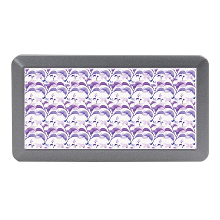 Floral Stripes Pattern Memory Card Reader (Mini)