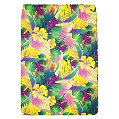 Tropical Flowers And Leaves Background Flap Covers (s) 