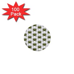 Funny Robot Cartoon 1  Mini Buttons (100 pack) 