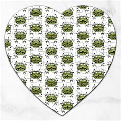 Funny Robot Cartoon Jigsaw Puzzle (Heart)