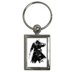 Assassins Creed Black Flag Tshirt Key Chains (rectangle)  by iankingart