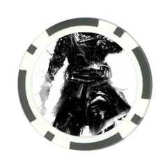 Assassins Creed Black Flag Tshirt Poker Chip Card Guards by iankingart