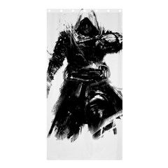 Assassins Creed Black Flag Tshirt Shower Curtain 36  X 72  (stall) 