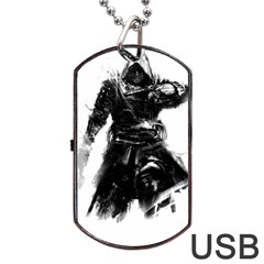 Assassins Creed Black Flag Tshirt Dog Tag Usb Flash (one Side)